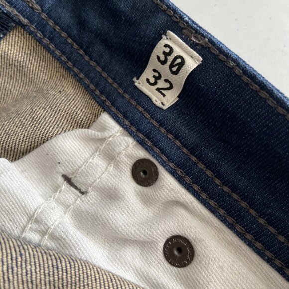 Jack And Jones Tim Slim Fit Men 30X32 Stretch Dark Wash Denim Jeans - Picture 8 of 10